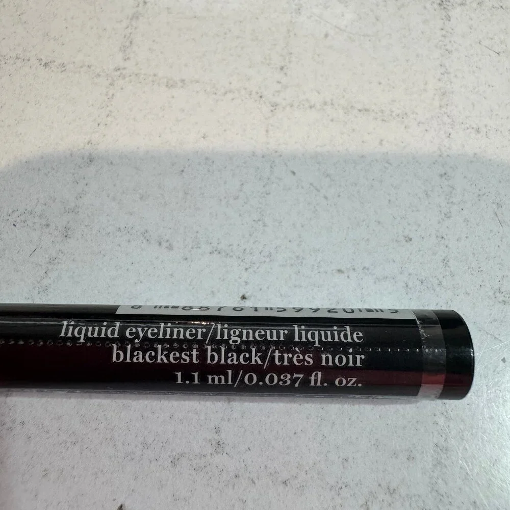 avon fmg glimmer liquid eyeliner blackest black 1.1 ml